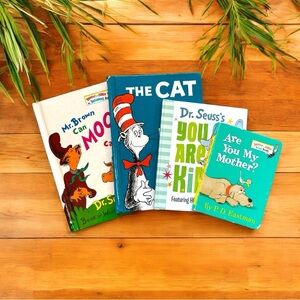 Dr. Seuss Children’s Book Bundle – Set of 4 Classic Titles
